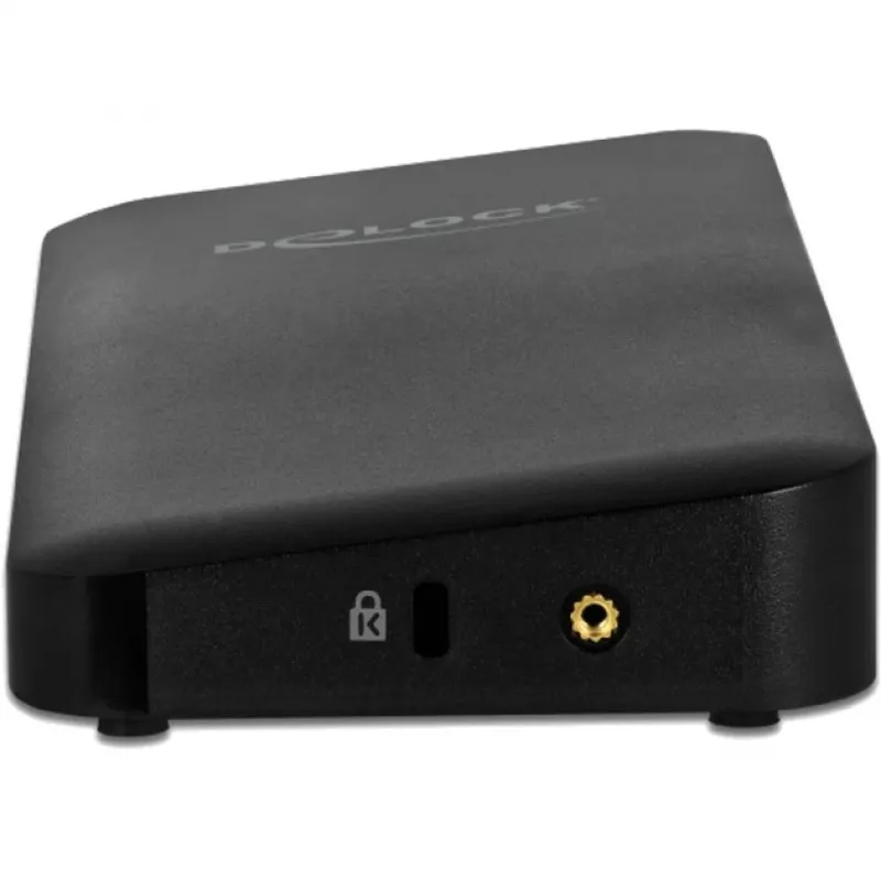 Delock USB Type-C DP 1,4 Docking Station 4K - docking station - USB-C 3,2 Gen 2 - HDMI, DP - 1GbE - 85 Watt (87746)
