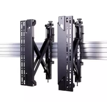 B-TECH Montageschienen -50kg VESA 400/for BT8390/2 pc(s)./verstellb (BT8390-VESA400MAP/B V2)