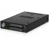 ICY DOCK - ToughArmor - MB834MK-B V2 - 2x M.2 NVMe to 1x 3.5 bay mobile rack metal keylock SlimSAS 4i black
