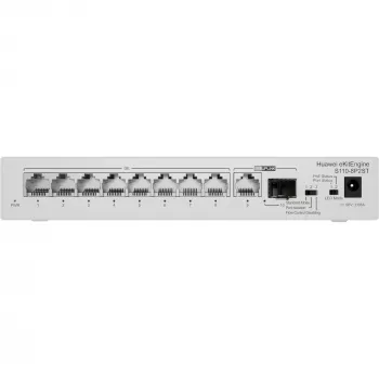 HUAWEI eKit S110 Series S110-8P2ST Unmanaged L2 Gigabit Ethernet (10/100/1000) Power over Ethernet (PoE) Grey