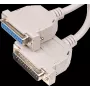 D-Sub Extension Cable ShiverPeaks AK 406 25-pin Male/Female, 7 m