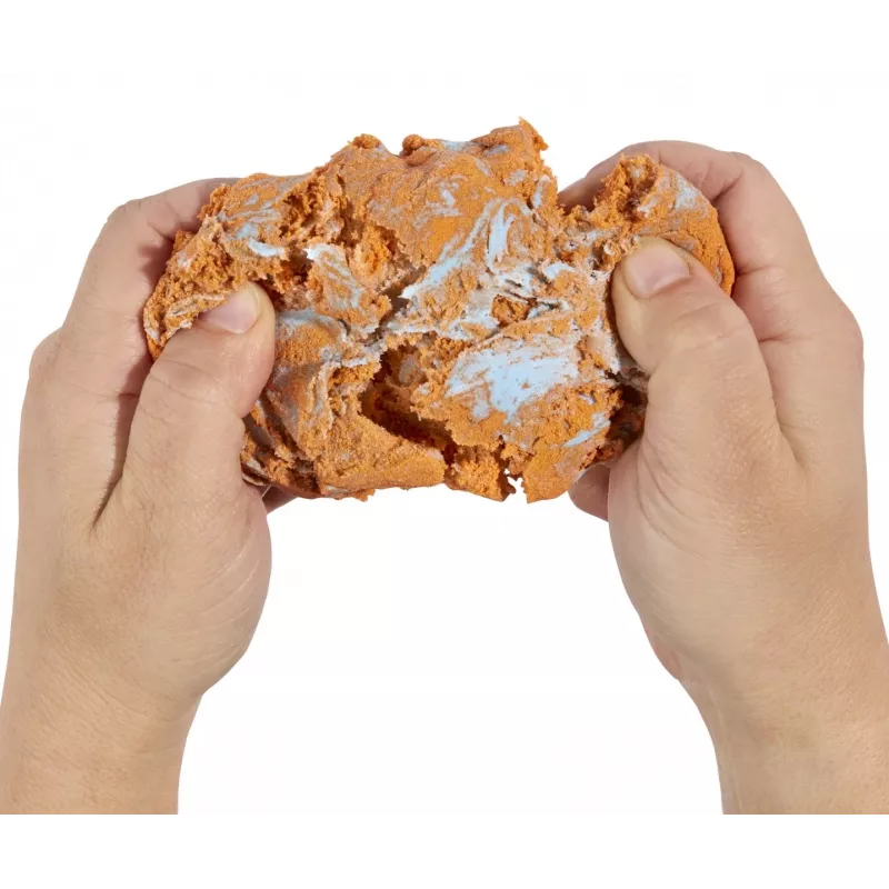 Plastic mass Wonder Factory Never Dry Dough, Light Blue, Orange