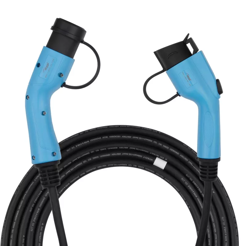 Akyga AK-EC-08 EV Charging Cable Type 2 to Type 1, 1-Phase, 32 A, 7.2 kW, 6 m
