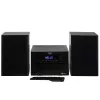 Mini Hi‑Fi Stereo System Adler AD 1917 — Bluetooth V5.3, CD/USB/MP3, 2×25W RMS, FM tuner, 4‑band EQ, AUX, Black