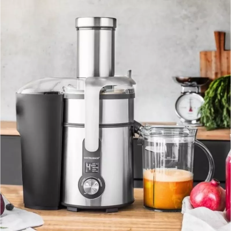 Slow juicer Gastroback Design Digital 1300 W Black Stainless steel