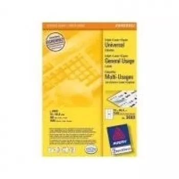 Avery - Labels - White - A4 (210 x 297 mm) - 100 pc(s). 15) (3669)