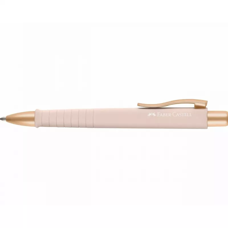 Clip-on retractable ballpoint pen Faber-Castell 241187 Blue Rose