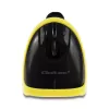 Handheld barcode reader QOLTEC 50867 — 1D/2D laser scanner, USB wired, 600 mm range, yellow/black