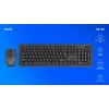 Savio KB-03 keyboard Mouse included Home/Office USB QWERTY US English Black