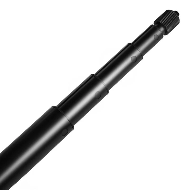 Metal selfie holder Puluz PU641B for Insta360 One RS/X2/X3/X4, 2 m, black