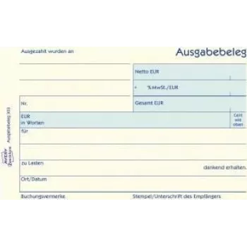 Avery 303 Blue - White - Yellow Verwaltungsbuch (303)