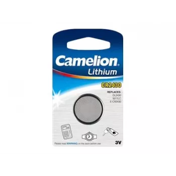 Single-use lithium button battery CAMELION CR2430, 3 V, 1 pc