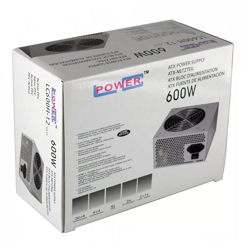 Power Supply Unit LC-Power LC600H-12 600 W