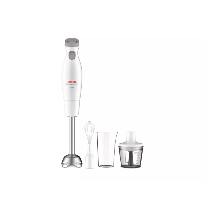 Tefal HB4531 0.5 L Tabletop blender 450 W Grey, Stainless steel, White