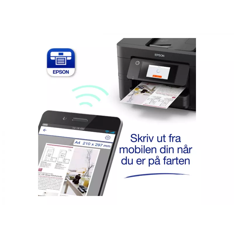 Epson WorkForce Pro WF-4825DWF Inkjet A4 4800 x 2400 DPI 25 ppm Wi-Fi