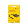 USB Type-C Adapter DeLOCK 66644 Gigabit LAN Power Delivery
