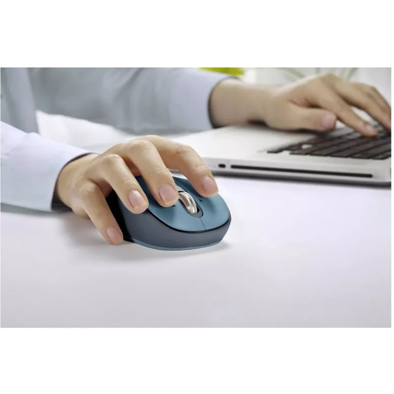 Wireless mouse YENKEE YMS2010BE dual-mode ergonomic, 2.4 GHz USB receiver + Bluetooth 5.1, 4-level DPI 1000–3200, 6 buttons
