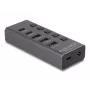 USB Hub Delock 64248 5 Gbps 2 x Type-A 2 x Type-C 1 Fast Charge Port