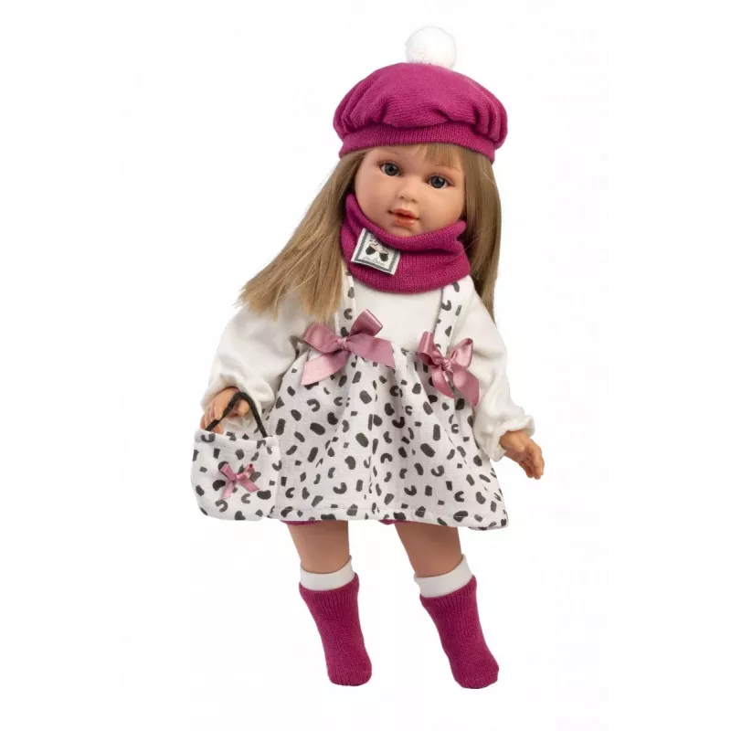 Doll Llorens Carla 40 cm — realistic features, soft body
