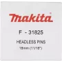 Makita pin 0,6 x 25mm Stainless Steel F-32155 10000 pcs.