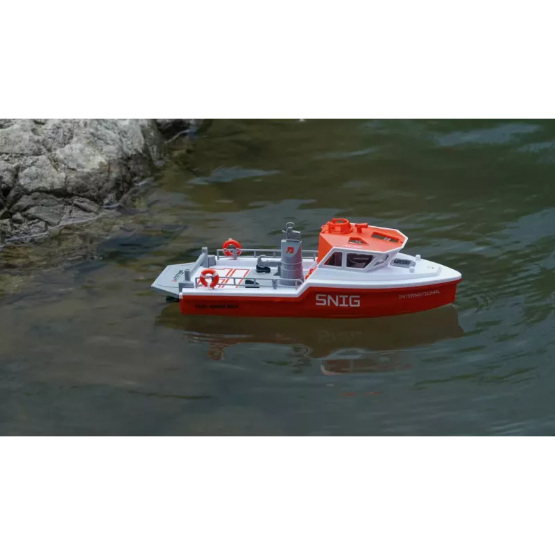 Amewi Rettungsboot brushless Jetantrieb 320mm RTR White/orang (26116)
