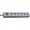 Brennenstuhl Eco-Line Power Strip 6-way (Silver) (1159540015)