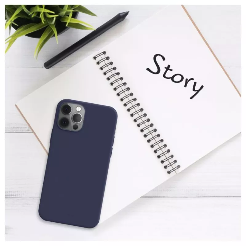 Phone back cover FIXED for Samsung Galaxy S25 — rubber, blue