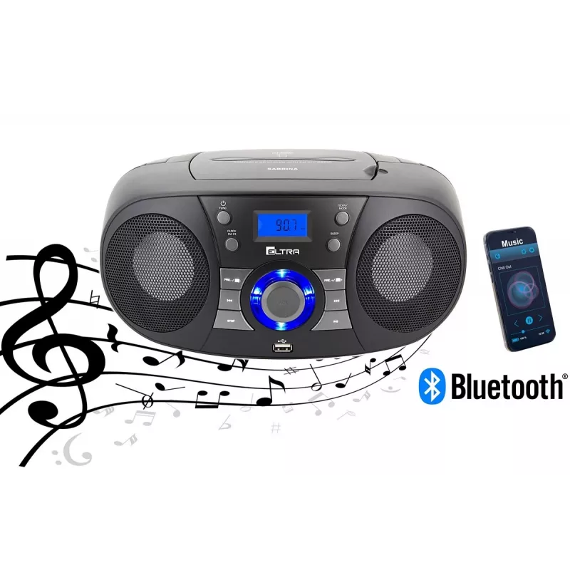 Eltra Radio Sabrina CD 60BT black