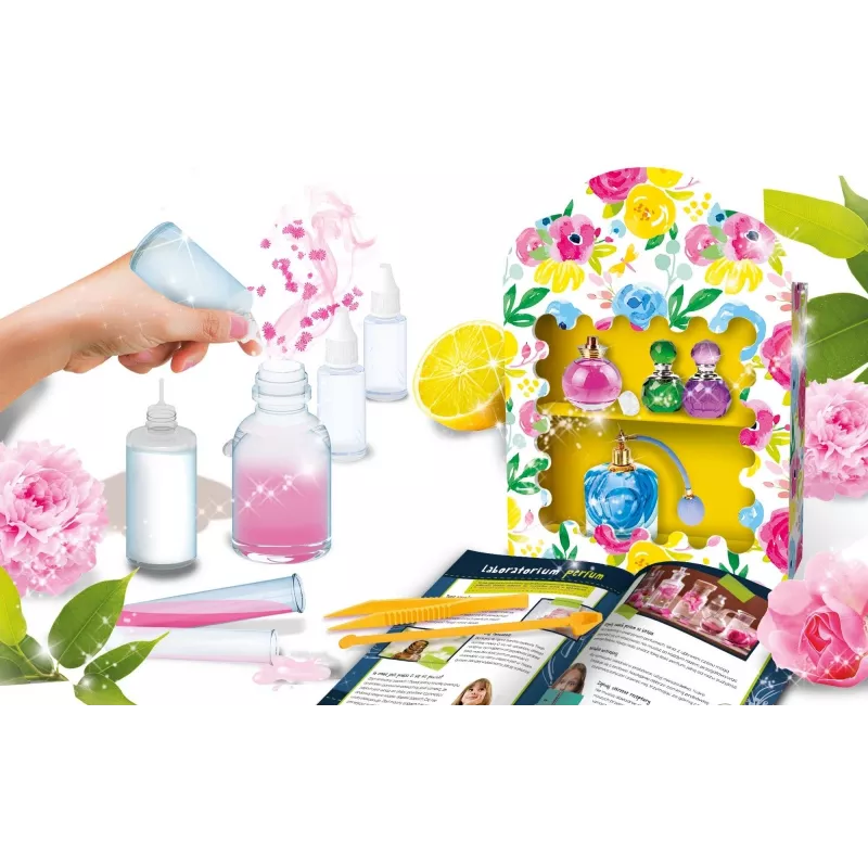 Educational kit Liscianigiochi IM A Genius — My First Perfumes set for children, safe fragrance-making activity