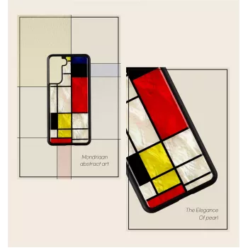 Protective phone case iKins for Samsung Galaxy S21+ — Modrian Black