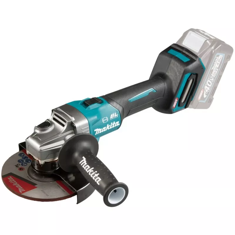 Cordless Angle Grinder GA035GZ XGT, 40Volt (Blue/black, without Battery and Charger)