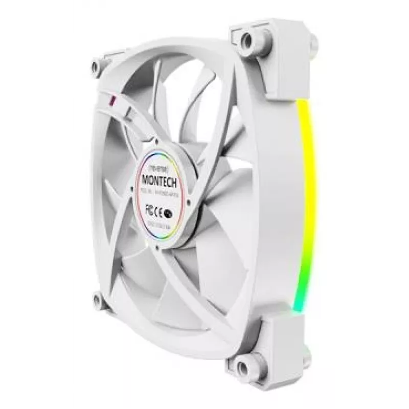 Montech RX120 PWM Computer case Fan 12 cm White 3 pc(s)