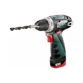 Pistol Grip Drill Metabo POWERMAXX BS BASIC 1400 RPM, 800 g, Keyless Chuck