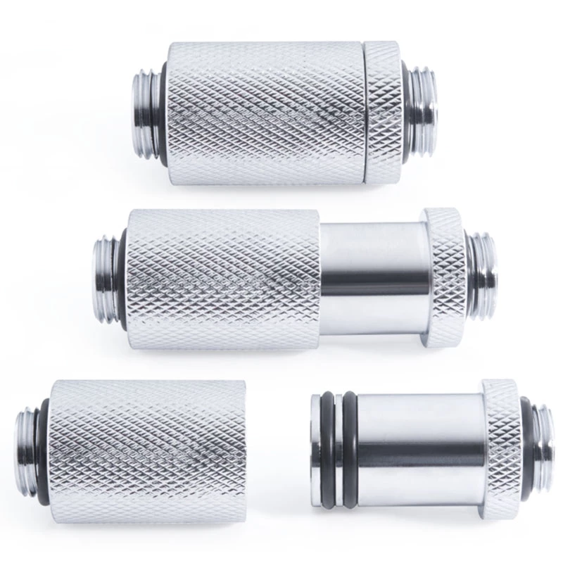 Radiator mount Alphacool ES D-Plug Chrome Brass 2 cm 55 g