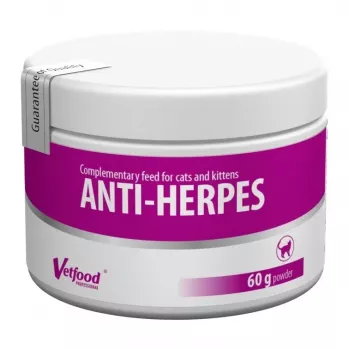 Vetfood Anti-Herpes supports immunity for cats 60g