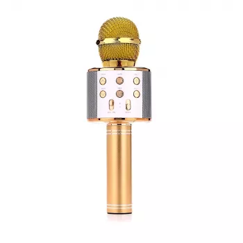 Microphone MANTA MIC10-G Gold cardioid portable — cardioid condenser, handheld design