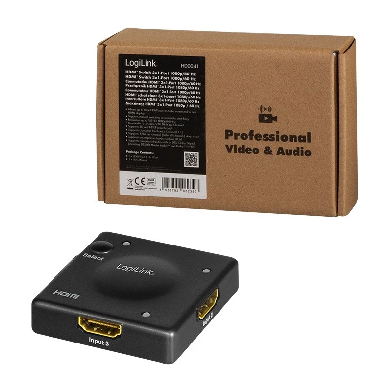 HDMI Switch LogiLink HD0041