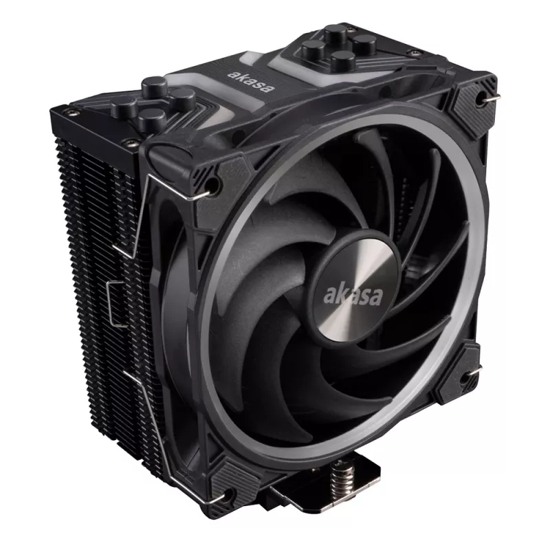 Air cooler Akasa Soho H4 Plus 12 cm Black Hydro Dynamic Bearing
