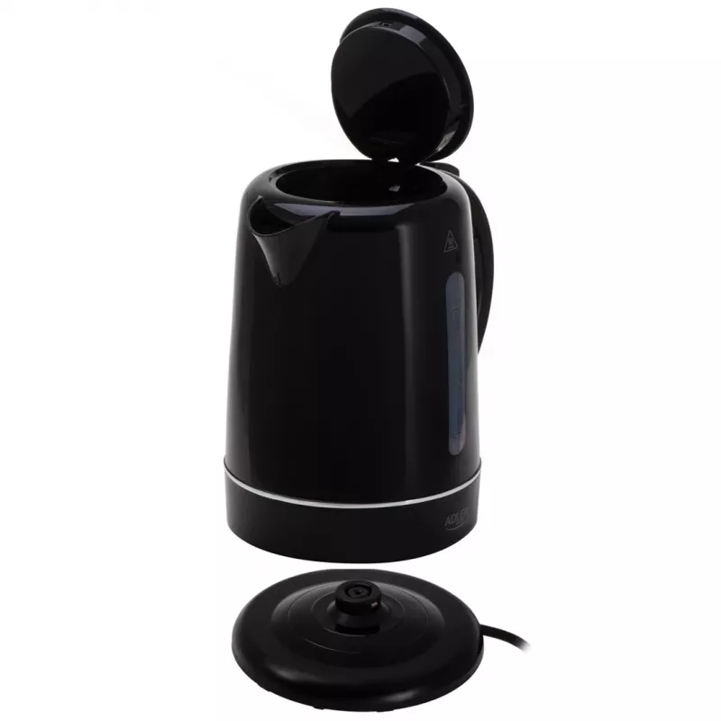 Adler 1385B Black White Electric Kettle