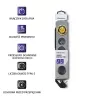 Surge Protector Qoltec 50163 Grey 4 AC Outlets 230V 1.5m