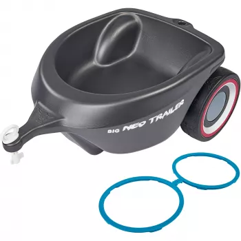 Bobby-Car-Neo Trailer Anthracite, Kinderfahrzeug Anthracite