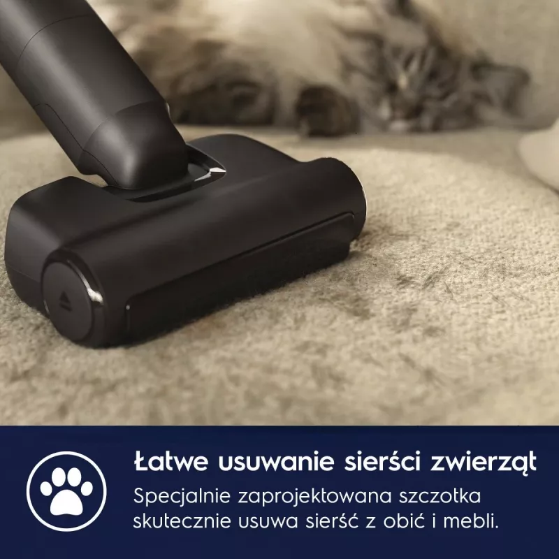 Electrolux EP82AB25UG stick vacuum/electric broom Battery Dry Cyclonic Bagless 0.4 L 100 W Grey