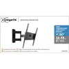 Vogels | Wall mount | MA3040-A1 | Full Motion | 32-65 | Maximum weight (capacity) 25 kg | Black