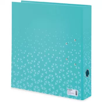 HERMA Color ring binder A4 Turquoise D-ring Cardboard 1 pc