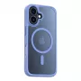 Phone case Torras Guardian Magnetic Series for iPhone 16, blue, magnetic-compatible, slim profile