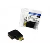 HDMI gender changer adapter LOGILINK AH0008 — HDMI to HDMI, black, gold-plated contacts
