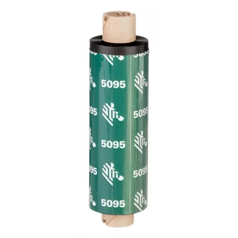 Zebra 5095 HighPerformance Resin thermal ribbon 450 m Black