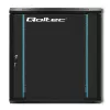19 inch rack cabinet QOLTEC 54464 12U 600x635x450 Black