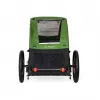 Pet Carrier BURLEY Tail Wagon BU-947108 — soft-sided dog carrier, Black/Green