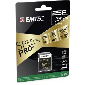 Memory Card Emtec 256GB SDXC UHS-II ECMSD256GUHS2V60